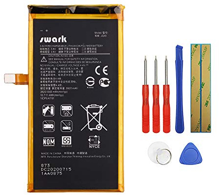 Swark Akku JG40 Kompatibel mit Motorola Moto G7+ G7 Plus XT1965 with Tools
