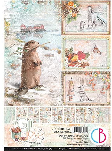 Ciao Bella Paper The Gift of Love Creative A4 Pad