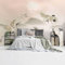 REINDERS Fototapete, Kraniche in Pastel, Wohnzimmer, Bilder, Wanddeko, Room Decor, 130 gr. matt Vlies, Beige, 260x384cm