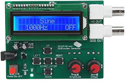 Generador de Señal 1HZ a 65534HZ Función Módulo Generador de Señal DDS Fuente Funcional Medidor de Frecuencia Generador de Función Profesional