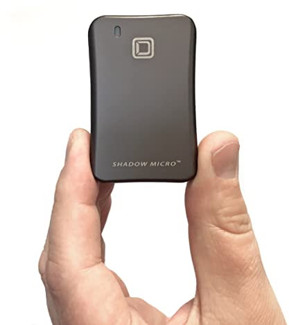 Oyen Digital Shadow Micro 2TB USB-C (USB 3.2 Gen2) SSD portátil, hasta 950MB/s (U3-P8-2T-G)