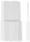 VOANZO 200PCS Profumo Tester Strisce Portatile in Bianco Fragranza Tester Strisce per Donne Uomini Test Profumo di Olio Essenziale