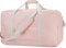 Narwey Handgepäck Tasche für Flugzeug Faltbare Reisetasche Damen Weekender Bag Sporttasche Damen Herren Handgepäck Koffer Groß 85L(Rosa)