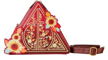 Loungefly Harry Potter Heiligtümer des Todes Herbst Umhängetasche | Harry Potter Taschen, Braun, Einheitsgröße