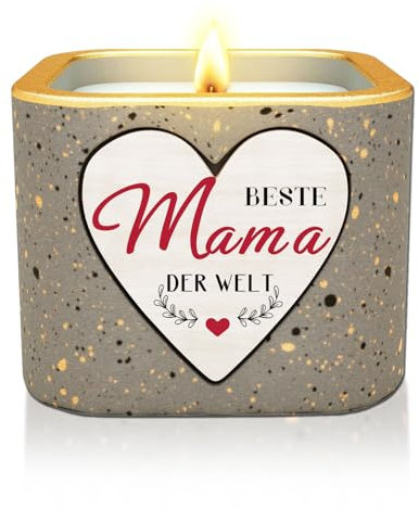 Duftkerze Geschenk für Mama, Duftkerzen im Glas Mama Entspannung Geschenk, Mama Geburtstagsgeschenk, Geschenk zum Muttertag, Mutter Geschenke Von Tochter Sohn, Beste Mama Geschenk Muttertagsgeschenk