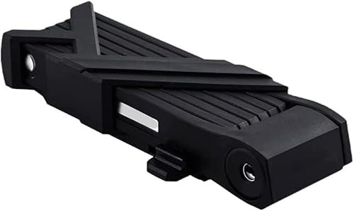 ZECHAO Folding Bike Lock,Foldable Bike Locks with and Frame Mount Heavy Duty Anti Theft Fold-up Bicycle Lock for Motorcycle Ladders Cycling Locks