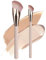 Kryzalite 2 Stücke Gesichtspinsel für Rouge, Bronzer und Kontur-Highlighter-Make-up-Pinsel-Set für makelloses Auftragen von Gesichts-Make-up (Gesichtspinsel + Mixer)