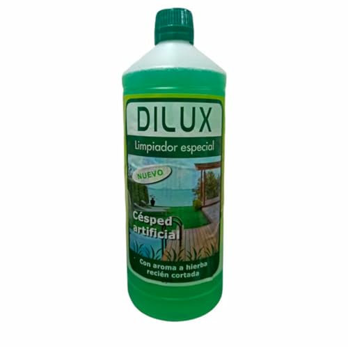 Dilux, Limpiador de cesped artificial, Para mantener tu césped sintético limpio, fresco y libre de olores, 1L