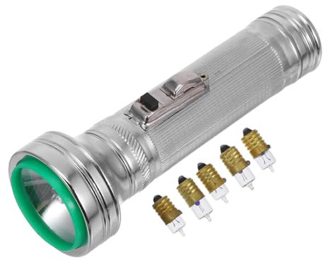 FOYTOKI Elettrica Stile Anni Con Lampadina Minuscola Vintage Portatile Per Esterno Torce Elettriche Rosse Per Spiaggia e Tartarughe