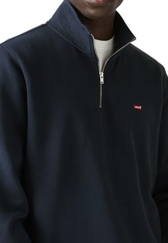 Original Hm 1/4 Zip Navy Blazer