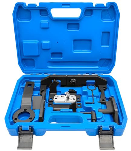 ZKTOOL Motor-Nockenwellen-Ausrichtungs-Arretierwerkzeug, Kompatibel mit Citroen Peugeot Opel 1.0 1.2 Benzinmotor, mit Nockenwellen-Steuerwerkzeug, OEM 0109-2A, 0109-2B, 0109-2C, 0109-2D, G-0109-2E