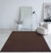 Mia´s Teppiche Taos kuscheliger Kurzflor Teppich, Anti-Rutsch Unterseite, Waschbar bis 30 Grad, Super Soft, Felloptik, Braun, 200 x 280 cm