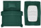 INSPIRE HOMEWARE Single Duvet Cover Set - Duvet Cover and Fitted Sheet with Pillowcase - 100% Brushed Microfiber 3 piece Single Bedding Sets - Emerald Quilt Cover Set for All Seasons
