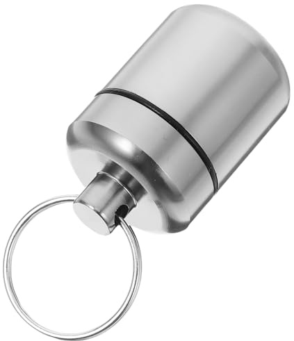 Tragbares Ohrstöpsel Etui aus Aluminiumlegierung, Schlicht | Schlüsselanhänger Format, Multifunktionales Design, Leicht und Handlich, Ohrstöpsel Konzert, für Unterwegs