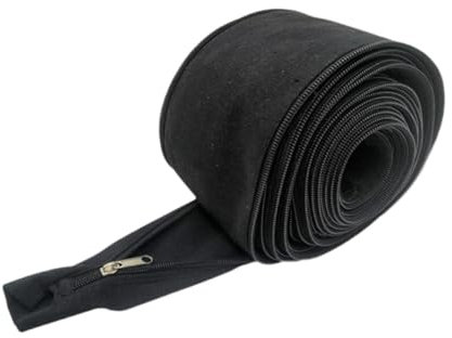 MotiveTech Gaine en tissu pour câble de torche de soudure avec fermeture éclair, 9,5 m