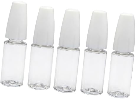CAZSTYK 5PCS Practical 10ML Liquid Dropper Drip Bottle for Oils Paints Cosmetics Hobby Art Beauty Care Craft Model Coloring Tool Model Coloring Tool