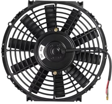 Ventola Universale Modifica Installazione Auto 2400 Giri/Min 290mm Di Raffreddamento Per Del Radiatore Per Da 10 Pollici 80 W 12 V/24 V Ventola Raffreddamento