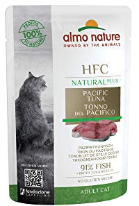 almo nature HFC Natural Plus nass für Katzen - Pazifikthunfisch 55g x 24 Stück, 1er Pack (1 x 1.7 kilograms)
