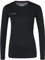hummel Damen Hml First Performance Kvinder Jersey L/S Shirt, Schwarz, XS EU