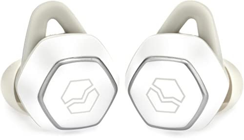 V-Moda HEXM-PR-WH, Auricolari wireless Hexamove Pro - Per controllare l'audio, rispondere alle chiamate e accedere agli assistenti vocali (Bianco), One size