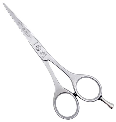 NTS-Solingen Haarschere Friseurschere Silver Line 250 satiniert 11,5-16,5 cm - 100% Made in Solingen, Germany (5,5 = ca. 14 cm)