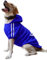 Eastlion Hunde Warm Hoodies Mantel Kleidung Pullover Haustier Welpen T-Shirt Dunkelblau 8XL