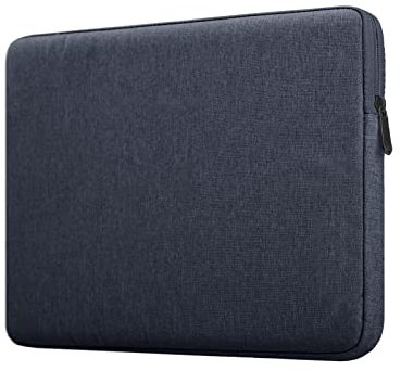 MicaYoung 14 Pulgadas Impermeable Funda Blanda para Ordenador Portátil Sleeve Compatible con Acer ASUS HP Chromebook 14/Samsung Galaxy Book Go 14/EliteBook/Notebook/ThinkBook/MagicBook, Azul Marino