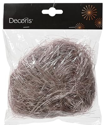 Blush Pink Weihnachtsengel Haareschredderte Lametta-Faser, Dekor, 20 g