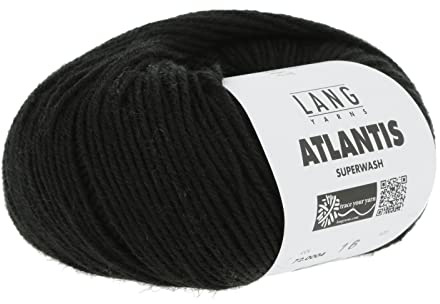 ATLANTIS von LANG YARNS (0004 - schwarz)