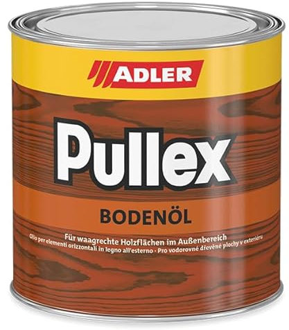 Pullex Bodenöl Öl Holzöl für Terrasse Holzschutz, Grau, 750 ml
