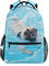 Aotximlat Happy Cute Mops-Rucksack Reise Laptop Daypack Schultaschen für Teenager Männer Frauen, Mops, One size