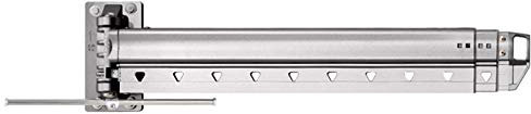 Wäscheständer, Wandmontage, faltbar, einziehbar, 180 ° drehbar, platzsparend, Kleiderbügel aus Aluminiumlegierung, für Innen- und Außenbereich, Balkon, Wäsche, Badezimmer und Schlafzimmer