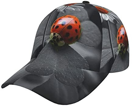 RFSHOP Ladybug Daisy Sport Hat Verstellbare Baseballkappe Outdoor Hut Papa Hut Unisex Peacked Cap, Nr. 866, One size