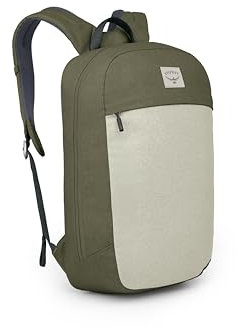 Osprey Arcane Large Day Pack – Urbaner Lifestyle-Rucksack für den Alltag – Recyceltes Gewebe - Earl Grey/Sandy Grey Heather O/S