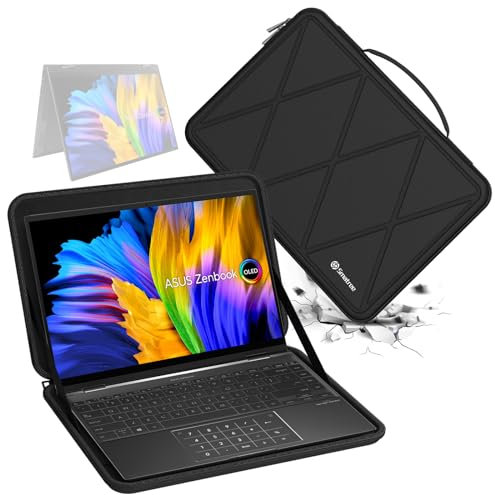 Smatree Hard EVA Protective Sleeve Case Compatible for 14 inch ASUS Zenbook 14 (UX3402), for Zenbook 14 Flip OLED (UP3404), for ROG Zephyrus G14,for ASUS Vivobook S 14 Flip Notebook Case (X8244)