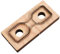 TEHAUX DIY Leder Stanzform, Riemenkopf Leder Stanzform, Holz-stanzform Schneideschablone Aus Holz für DIY-Handwerk Für PräZises Schneiden Stanzwerkzeug