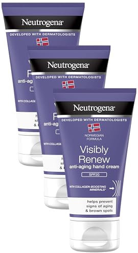 NEUTROGENA Norwegian Formula Anti-Age Hand Cream SPF20 75ml (Pack of 3)