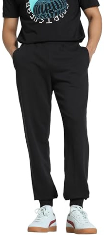 Puma Herren Gestrickte Hosen ESS Logo Lab Execution Sweatpants Tr Cl
