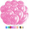 100 Pezzi Palloncini Rosa Chiaro Lattice, Palloncini Rosa Chiaro 10 Pollici, Decorazioni per Festa Rosa Chiaro per Matrimonio Compleanno Battesimo Laurea Natale Festa di Carnevale