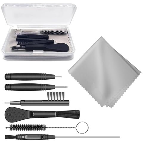 Hearing Aid Cleaning Kits - Complete Hearing Aids Cleaning Tools Set, for Adults' Hearing Aids & Devices, Help Your Hearing Aid Device to be Cleaner