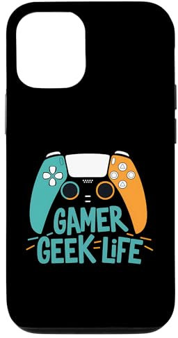 Hülle für iPhone 13 Gamer Geek Dual-Controller-Design