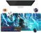 Tapis de Souris One Anime Zoro Piece | Tapis de Souris Lavable Géant XL (35.4 × 15.7 × 0.12) | Prise Antidérapante + Bordures Renforcées | Surface Durable pour Jeux, Bureau et Maison