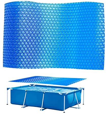 Yililay Película de Piscina a Prueba de Polvo de 260x160 cm, Cubierta Solar por Cubierta de conservación de Calor Anti UV Plegable