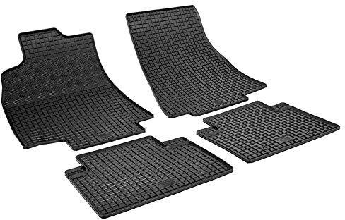 Gummi Fußmatten passend für Mercedes A-Klasse (W169) 9/2004-8/2012 B-Klasse(W245) 2005-11/2011 AZUGA AZ10091320 Gummimatten