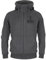 Tottenham Hotspur - Herren Fleece-Sweatjacke - Offizielles Merchandise - Geschenk für Fußballfans - Grau - M