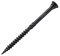 Sihga | L-GOFIX® MS | 5,0 | Terrassenschrauben | beschichtet SC 9 SCHWARZ | 200 Stck. Größe 5,0 x 70 mm