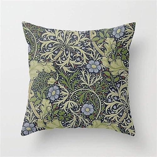 DearLord William Morris Kissenbezug, Seetang-Muster, 45,7 x 45,7 cm