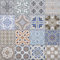 Casa Moro Orientalische Keramikfliesen Habib 44,1 x 44,1 cm 1 qm | Marokkanische Patchwork Fliesen für schöne Küche Flur Bad & Küchenrückwand | FL6030