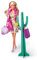 Simba 105733604 - Steffi Love Fashion Set, Ankleidepuppe mit Kleid, Mantel, Hut, Handtasche, Shopper und coolem Kleiderständer in Kaktus Form, 29cm Spielpuppe, ab 3 Jahren