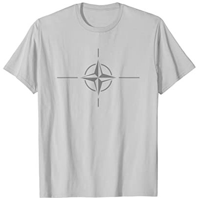 Nato Flagge Trend Design T-Shirt